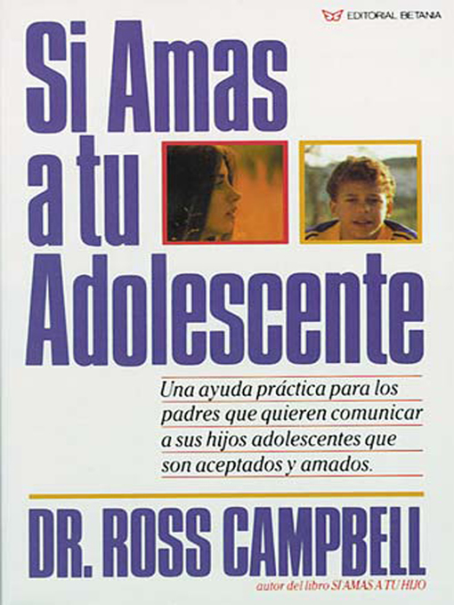 Cover image for Si amas a tu adolescente